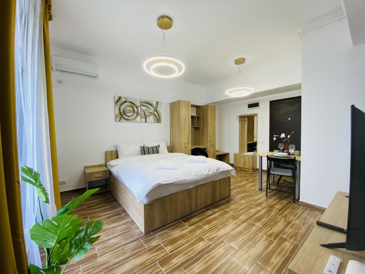 New City Studios With Balcony Bucureşti Eksteriør bilde
